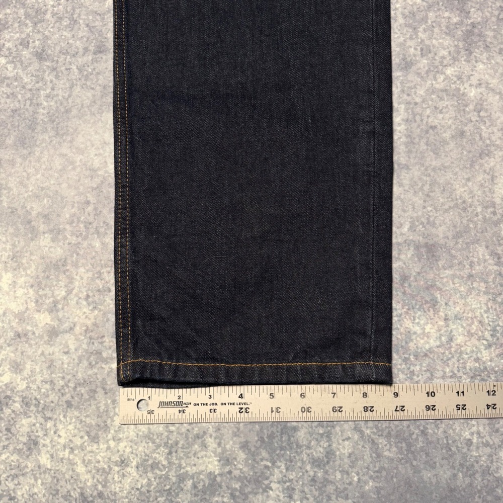 Levis 550 Relaxed Fit Tapered Leg Dark Wash Indigo Denim Jeans Mens 38x34 - Picture 6 of 6